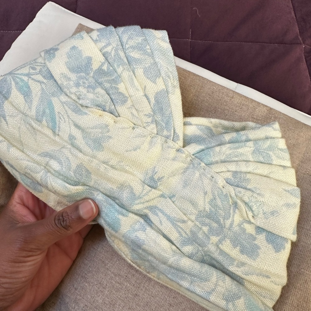 Gucci head wrap. Sky blue - Picture 2 of 16